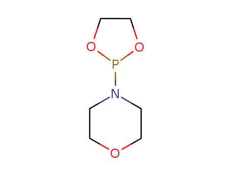 Molecular Structure of 7114-50-3 (Morpholine, 4-(1,3,2-dioxaphospholan-2-yl)-)