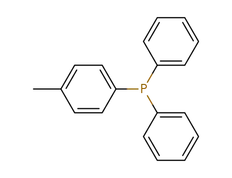Molecular Structure of 1031-93-2 (Diphenyl(p-tolyl)phosphine)