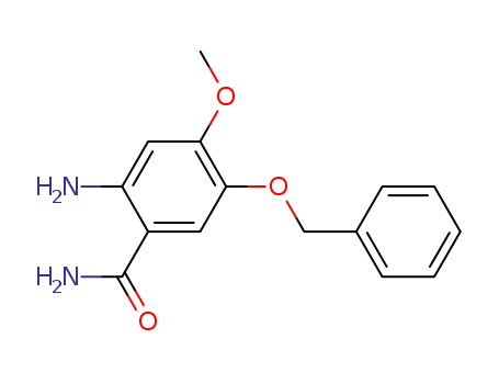 Benzamide, 2-amino-4-methoxy-5-(phenylmethoxy)-