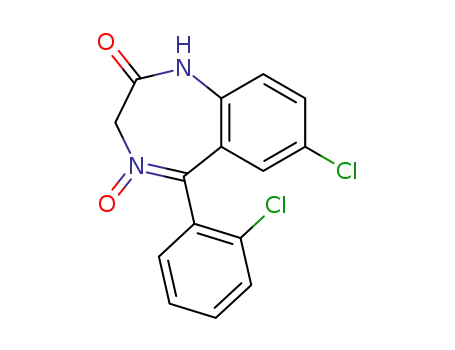 7-Chloro-2-oxo-5-(2-chlorophenyl)-1,4-benzodiazepine-4-oxide