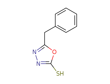 Molecular Structure of 23288-90-6 (5-BENZYL-[1,3,4]OXADIAZOLE-2-THIOL)