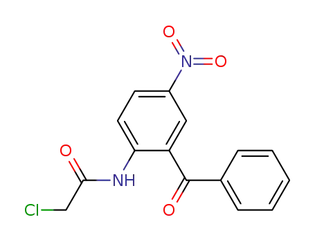 N-[2-(benzoyl)-4-nitrophenyl]-2-chloroacetamide