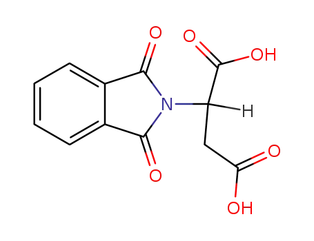2-(1,3-dioxoisoindol-2-yl)butanedioic acid cas  4443-39-4