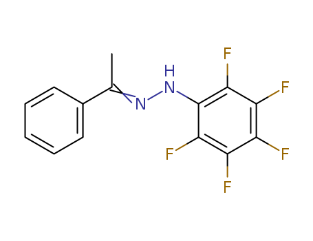 Ethanone, 1-phenyl-,2-(2,3,4,5,6-pentafluorophenyl)hydrazone cas  30332-83-3