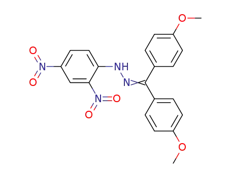 Methanone, bis(4-methoxyphenyl)-, (2,4-dinitrophenyl)hydrazone