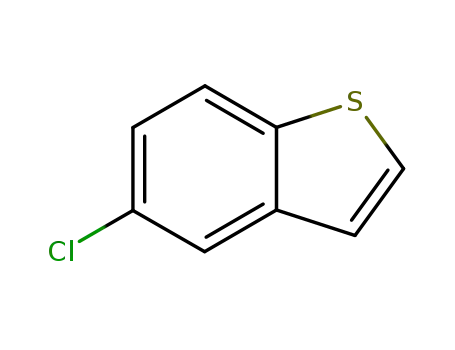 Molecular Structure of 20532-33-6 (5-CHLOROBENZOTHIOPHENE)