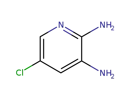 Molecular Structure of 25710-20-7 (5-CHLORO-2,3-DIAMINOPYRIDINE)