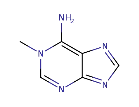 Molecular Structure of 5142-22-3 (1-METHYLADENINE)