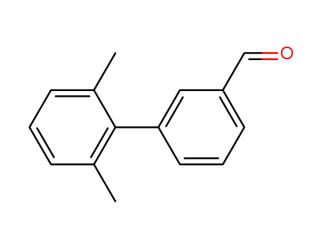 Molecular Structure of 691905-26-7 (3-(2,6-Dimethylphenyl)benzaldehyde)