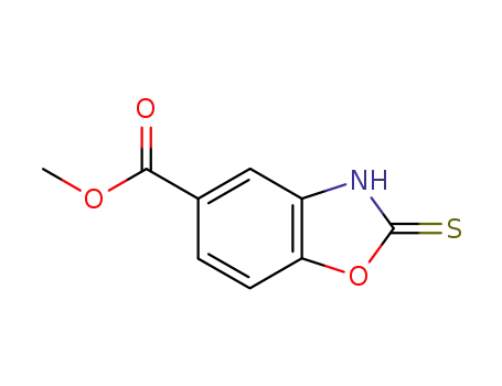 2-MERCAPTO-1,3-BENZOXAZOLE-5-카르복실산 메틸 에스테르