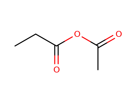 Molecular Structure of 13080-96-1 (ACETIC PROPIONIC ANHYDRIDE)