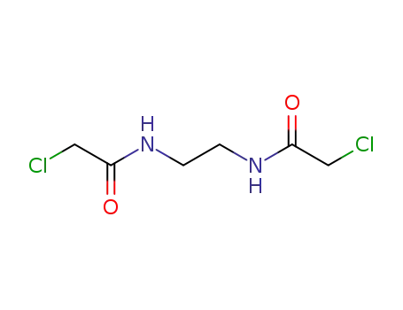 Molecular Structure of 2620-09-9 (n,n’-ethylene-bis(chloroacetamide))