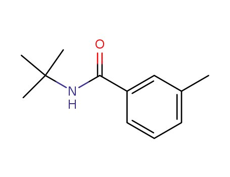 Molecular Structure of 42498-33-9 (N-(1,1-Dimethylethyl)-3-methylbenzamide)