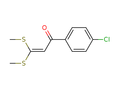 1-(4-CHLORO-PHENYL)-3,3-BIS-METHYLSULFANYL-PROPENONE