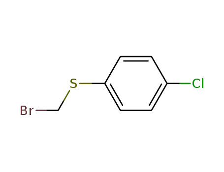 Benzene, 1-[(bromomethyl)thio]-4-chloro-