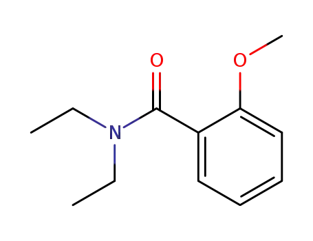 Molecular Structure of 51674-10-3 (N,N-DIETHYL-2-METHOXY-BENZAMIDE)