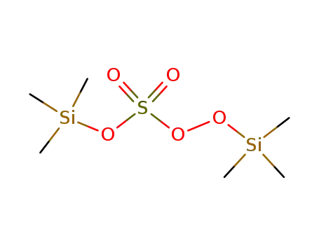 Molecular Structure of 23115-33-5 (Peroxymonosulfuric acid, bis(trimethylsilyl) ester)