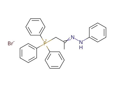 Phosphonium, triphenyl[2-(phenylhydrazono)propyl]-, bromide