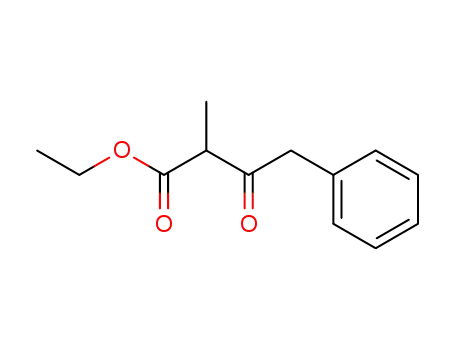Molecular Structure of 2867-62-1 (Benzenebutanoic acid, a-methyl-b-oxo-, ethyl ester)