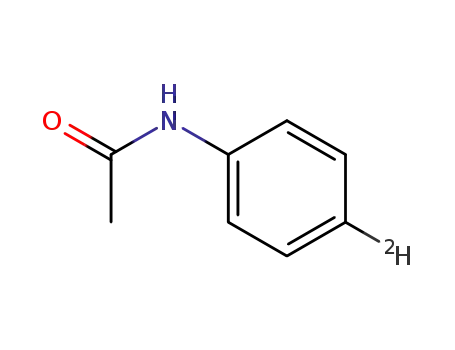 Molecular Structure of 16625-79-9 (ACETANILIDE-4'-D1)