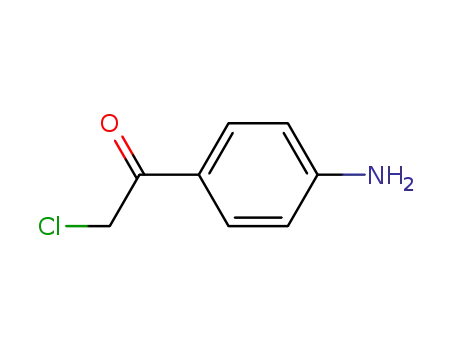 Molecular Structure of 2631-71-2 (Ethanone, 1-(4-aminophenyl)-2-chloro- (9CI))
