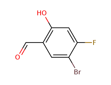 5-Bromo-4-fluoro-2-hydroxy-benzaldehyde  CAS NO.399-00-8