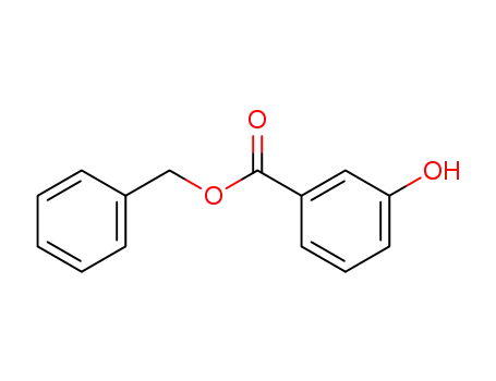 Molecular Structure of 77513-40-7 (Benzoic acid, 3-hydroxy-, phenylmethyl ester)