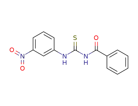 N-[(3-nitrophenyl)thiocarbamoyl]benzamide