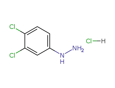 (3,4-Dichlorophenyl)hydrazine;hydron;chloride