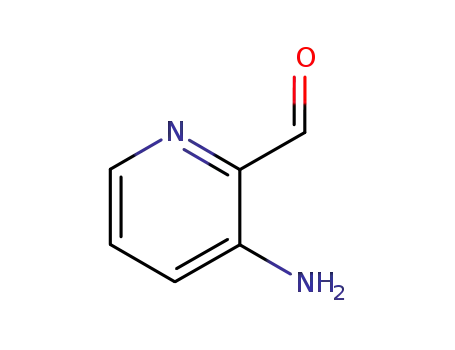 Molecular Structure of 55234-58-7 (2-Pyridinecarboxaldehyde,3-amino-)