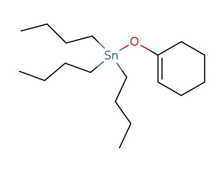 Molecular Structure of 17851-97-7 (Stannane, tributyl(1-cyclohexen-1-yloxy)-)