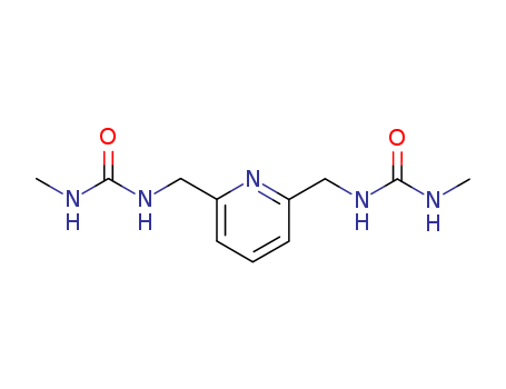 Molecular Structure of 16578-11-3 (Urea,N,N''-[2,6-pyridinediylbis(methylene)]bis[N'-methyl- (9CI))