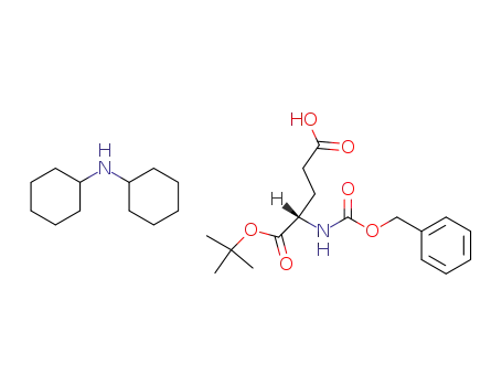 Molecular Structure of 34897-61-5 (Z-GLU-OTBU DCHA)