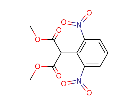 Molecular Structure of 86162-89-2 (Propanedioic acid, (2,6-dinitrophenyl)-, dimethyl ester)
