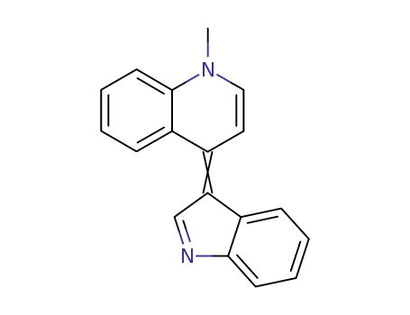 Quinoline, 1,4-dihydro-4-(3H-indol-3-ylidene)-1-methyl-