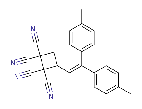 1,1,2,2-Cyclobutanetetracarbonitrile, 3-[2,2-bis(4-methylphenyl)ethenyl]-