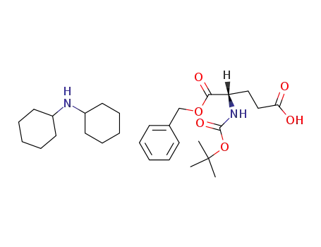 Molecular Structure of 30924-91-5 (Boc-Glu-OBzlDCHA)