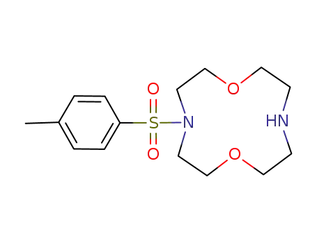 1,7-Dioxa-4,10-diazacyclododecane, 4-[(4-methylphenyl)sulfonyl]-