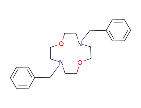 1,7-Dioxa-4,10-diazacyclododecane, 4,10-bis(phenylmethyl)-