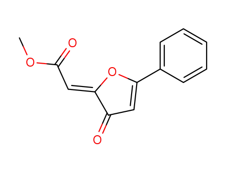 Acetic acid, (3-oxo-5-phenyl-2(3H)-furanylidene)-, methyl ester, (Z)-