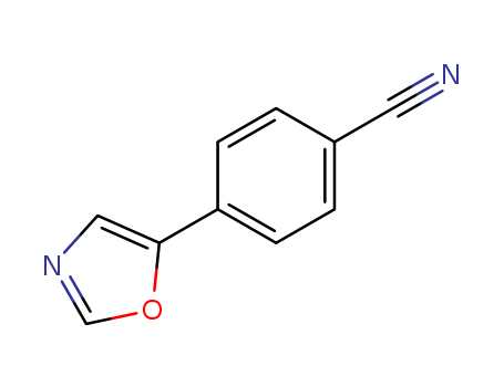 4-(1,3-Oxazol-5-yl)benzonitrile