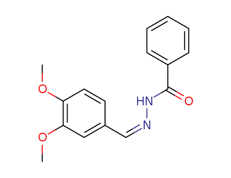 N-[(3,4-dimethoxyphenyl)methylideneamino]benzamide cas  39794-30-4