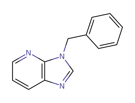 Molecular Structure of 61532-32-9 (3H-Imidazo[4,5-b]pyridine, 3-(phenylmethyl)-)