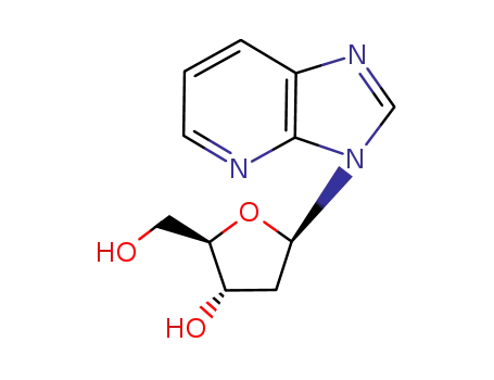 2'-데옥시리보푸라노실-1-데아자퓨린