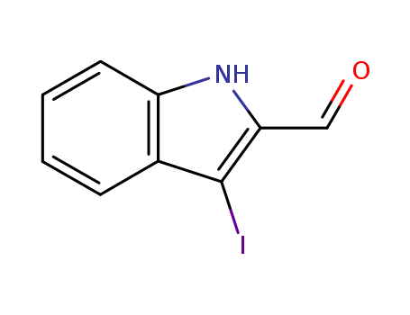 3-Iodo-1H-indole-2-carbaldehyde