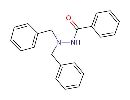 Molecular Structure of 6304-45-6 (N',N'-dibenzylbenzohydrazide)