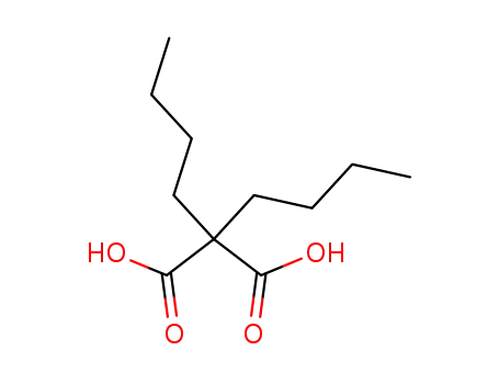 Molecular Structure of 2283-16-1 (DibutylMalonicAcid)