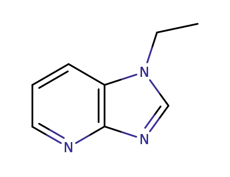 Molecular Structure of 273756-99-3 (1H-Imidazo[4,5-b]pyridine,1-ethyl-(9CI))