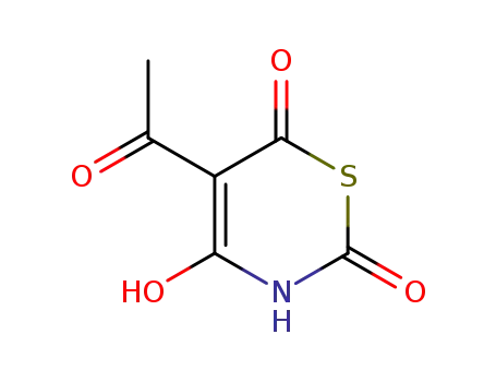 5-acetyl-4-hydroxy-2H-1,3-thiazine-2,6(3H)-dione