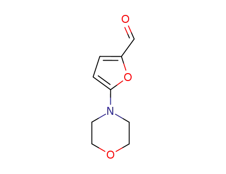 Molecular Structure of 3680-96-4 (5-MORPHOLIN-4-YL-FURAN-2-CARBALDEHYDE)